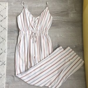 Striped Jumpsuit
